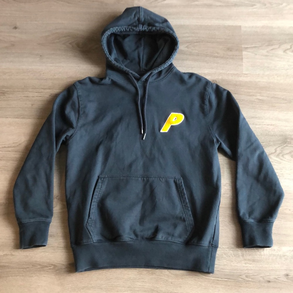 PALACE Tri-Chenille Hood Navy Size Small